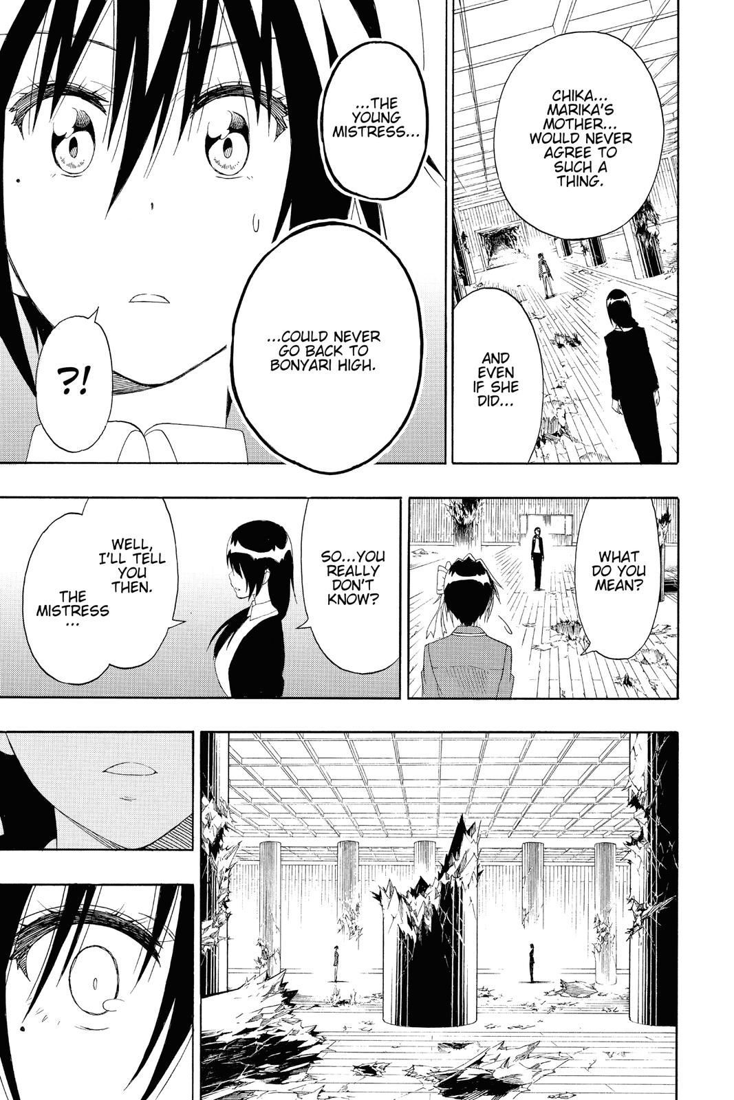 Nisekoi Chapter 185 Page 15