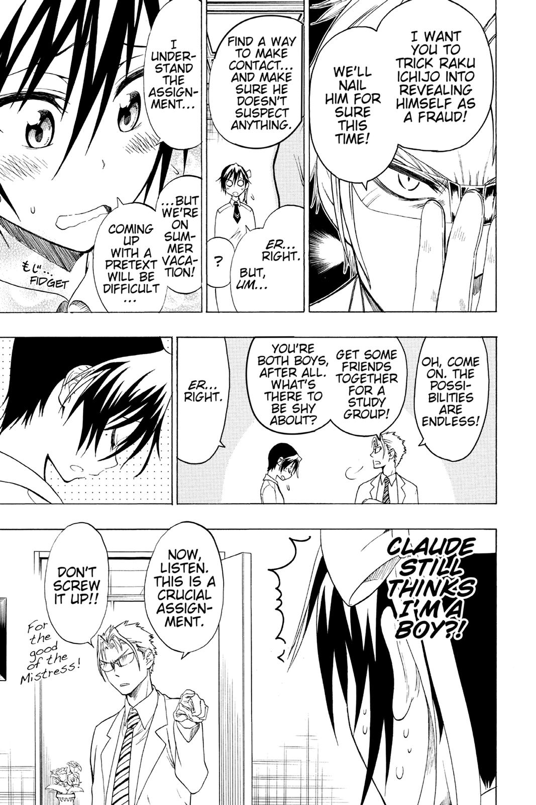 Nisekoi Chapter 40 Page 5