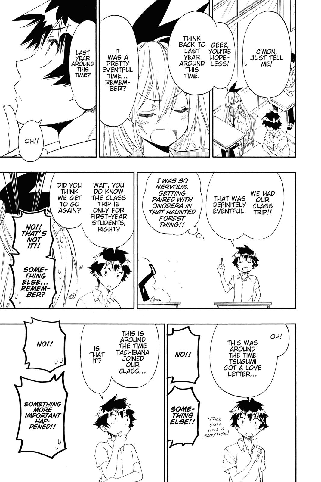 Nisekoi Chapter 87 Page 9