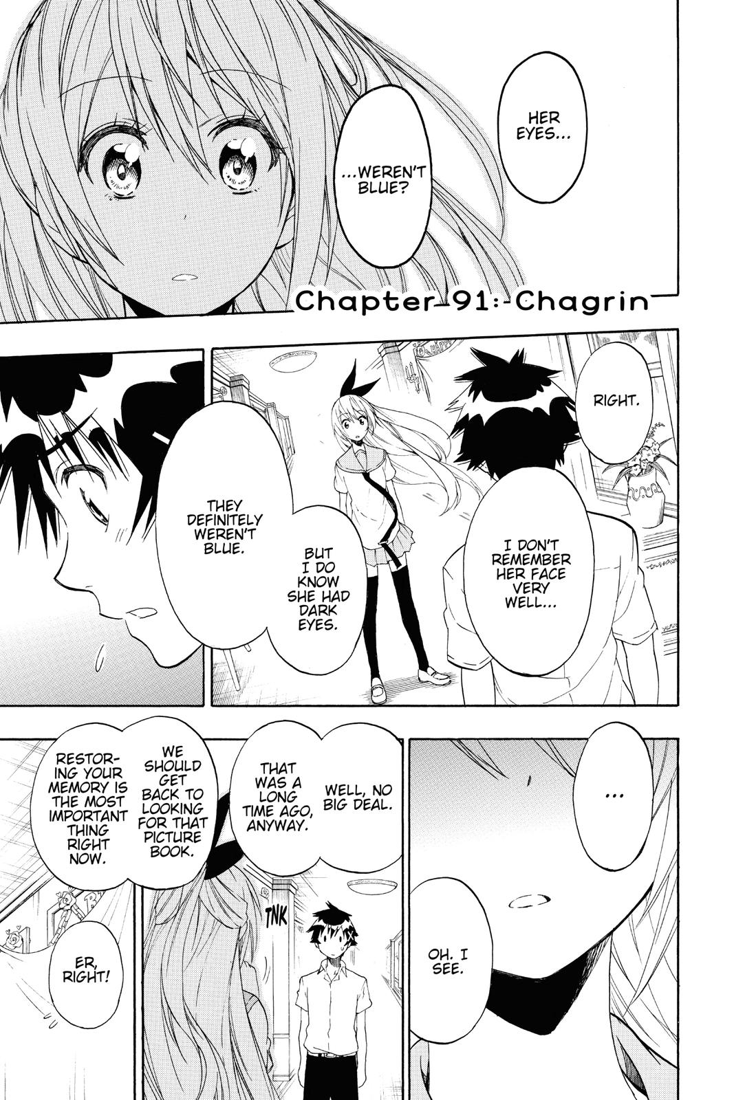 Nisekoi Chapter 91 Page 1