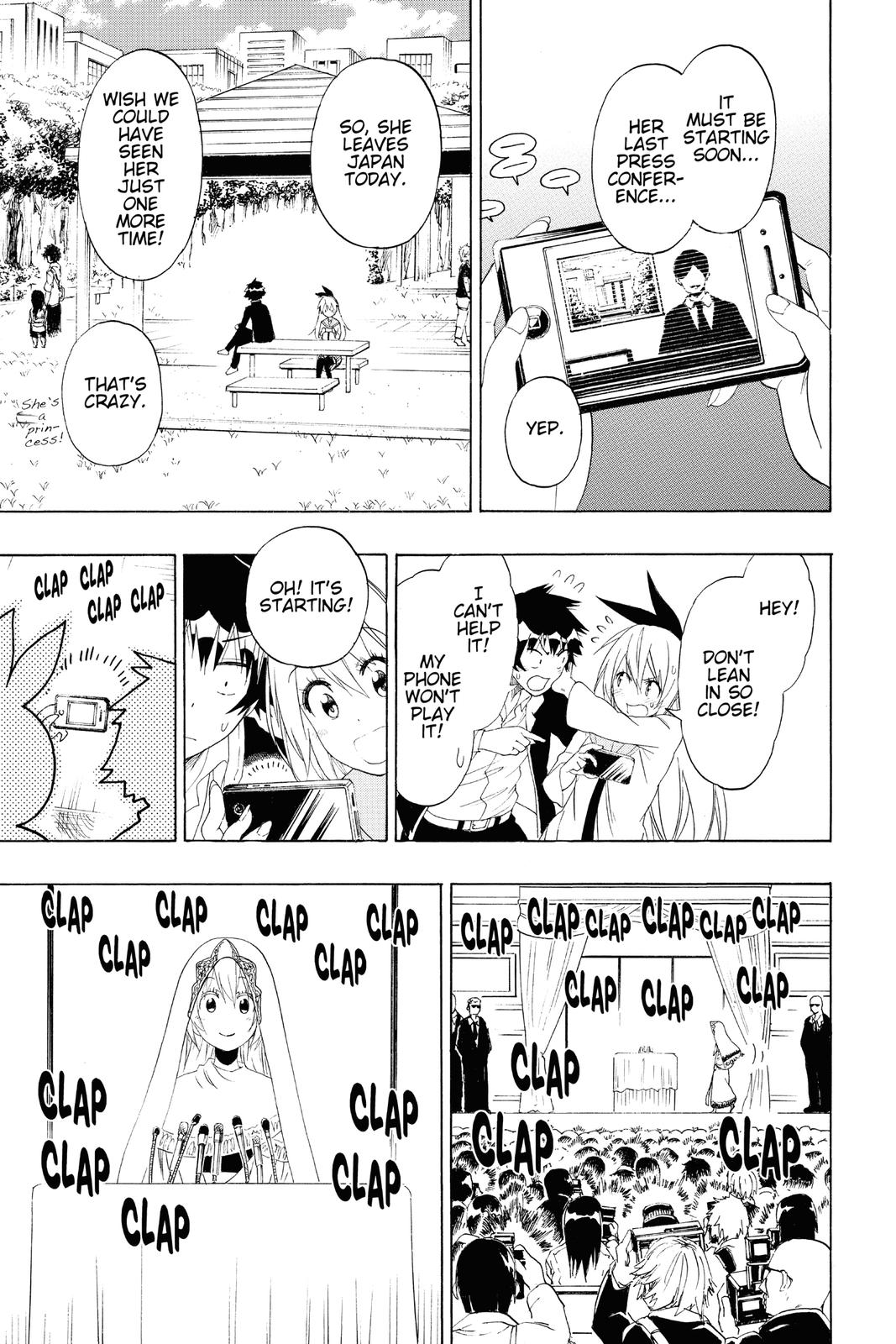 Nisekoi Chapter 139 Page 15