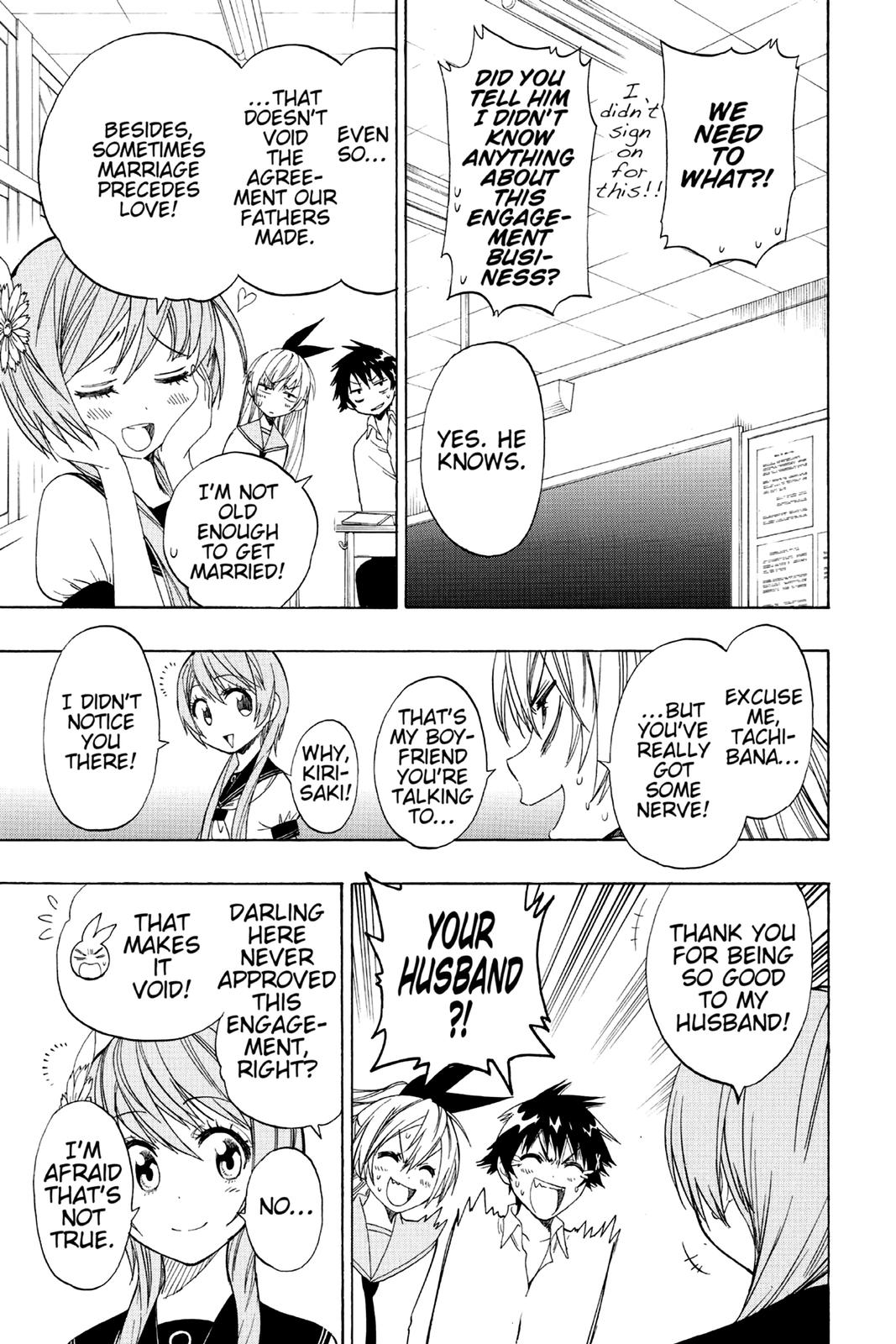 Nisekoi Chapter 37 Page 3