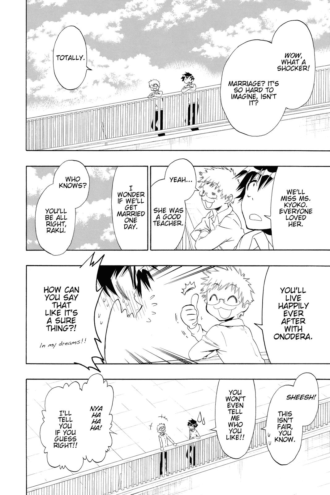 Nisekoi Chapter 84 Page 4
