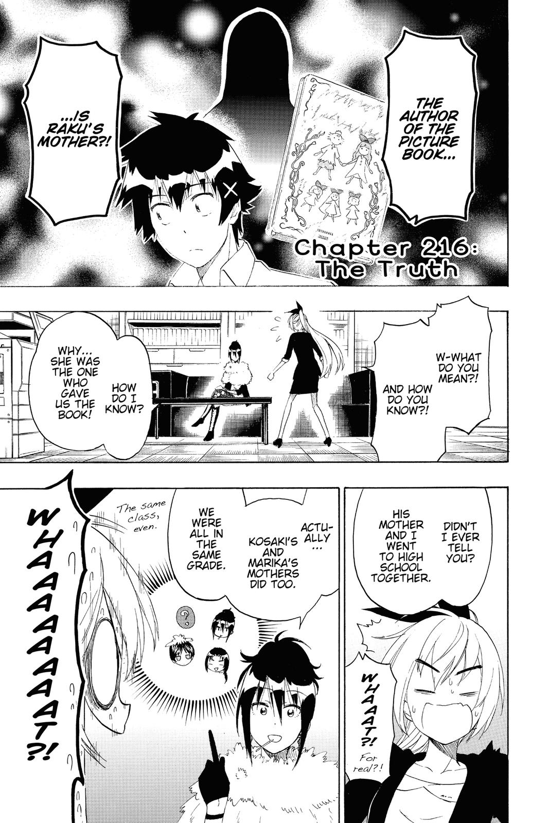 Nisekoi Chapter 216 Page 1