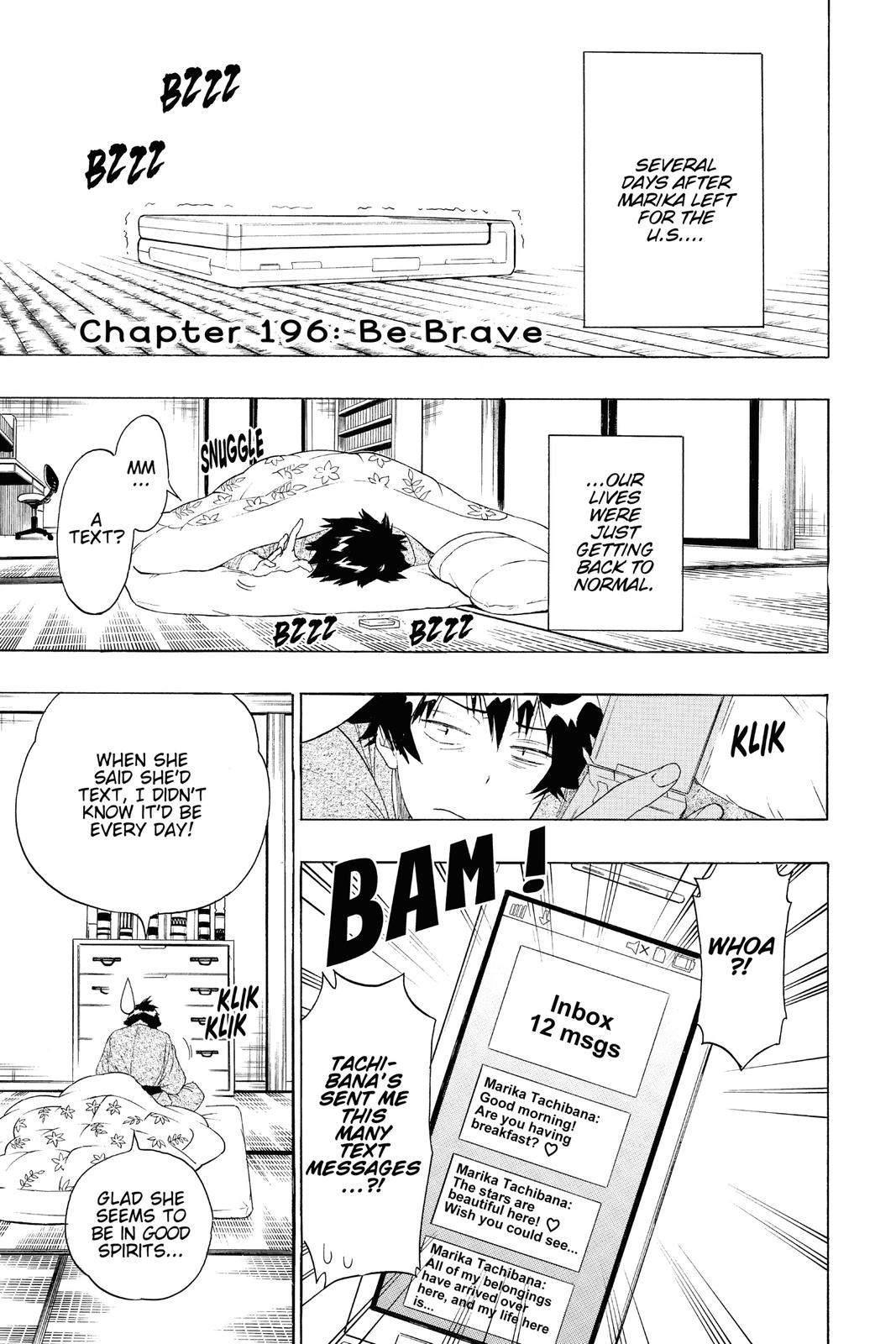 Nisekoi Chapter 196 Page 1