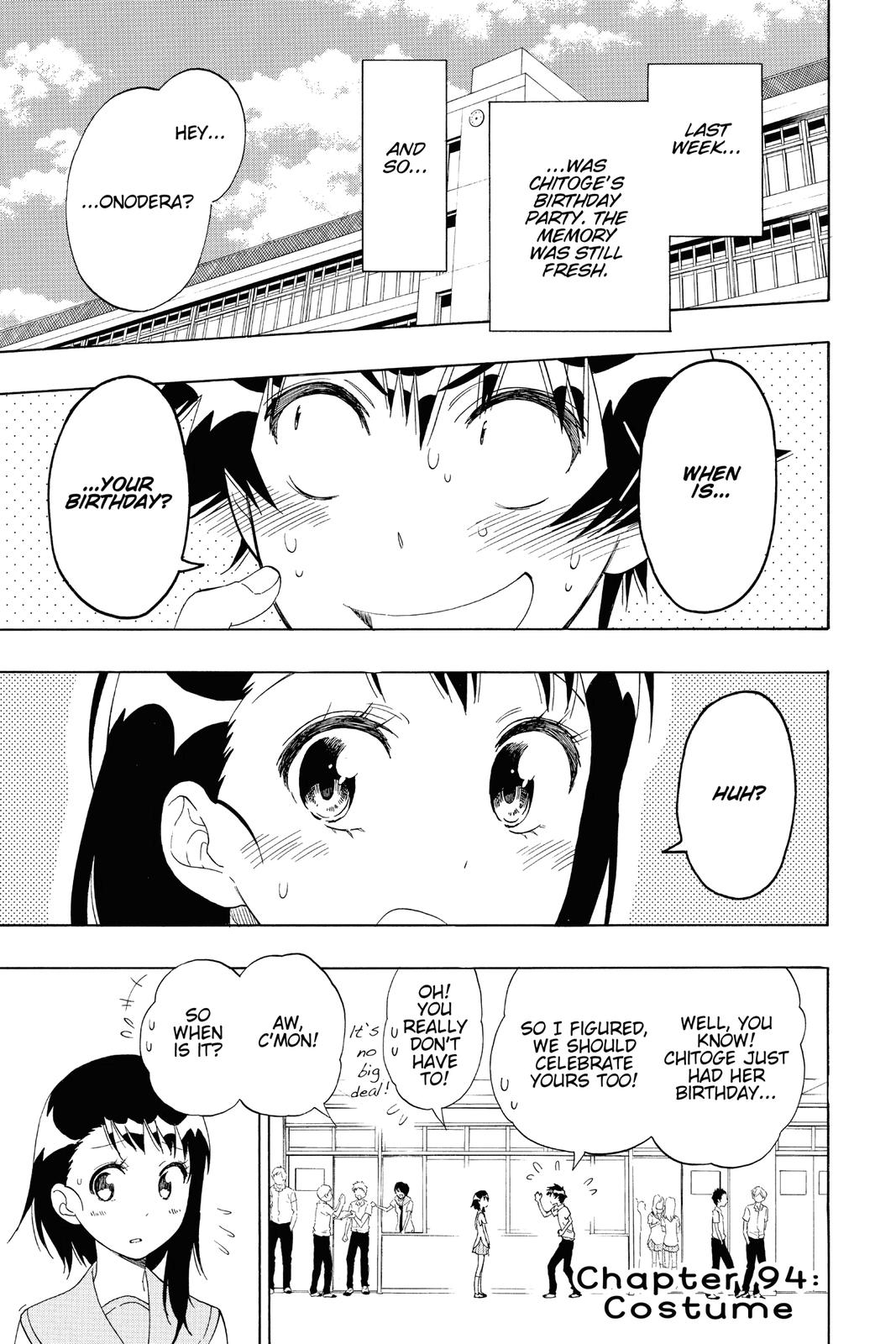 Nisekoi Chapter 94 Page 1