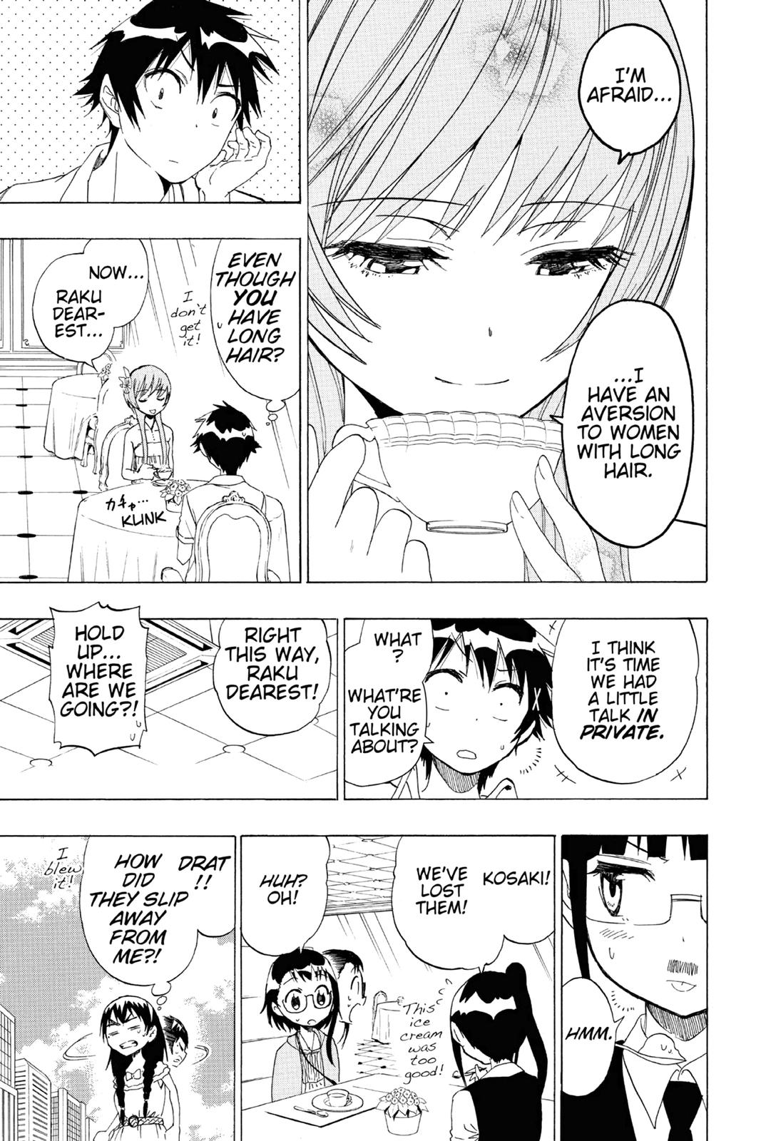Nisekoi Chapter 34 Page 15