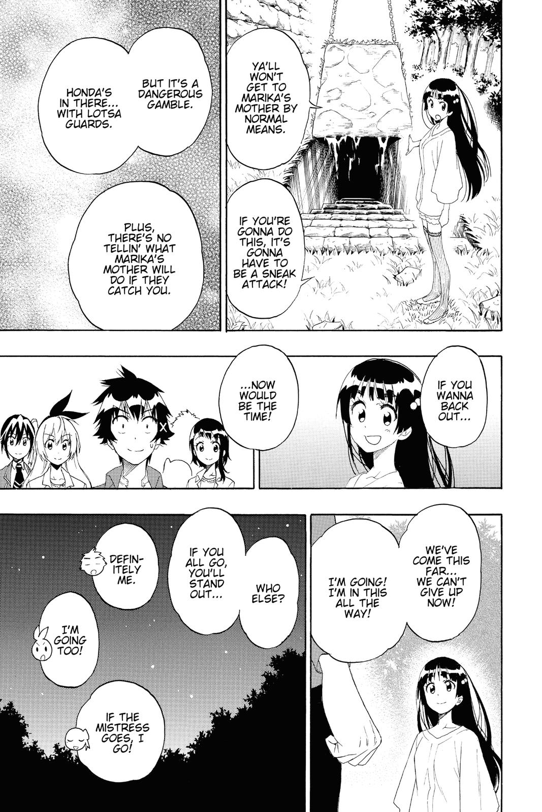 Nisekoi Chapter 184 Page 9