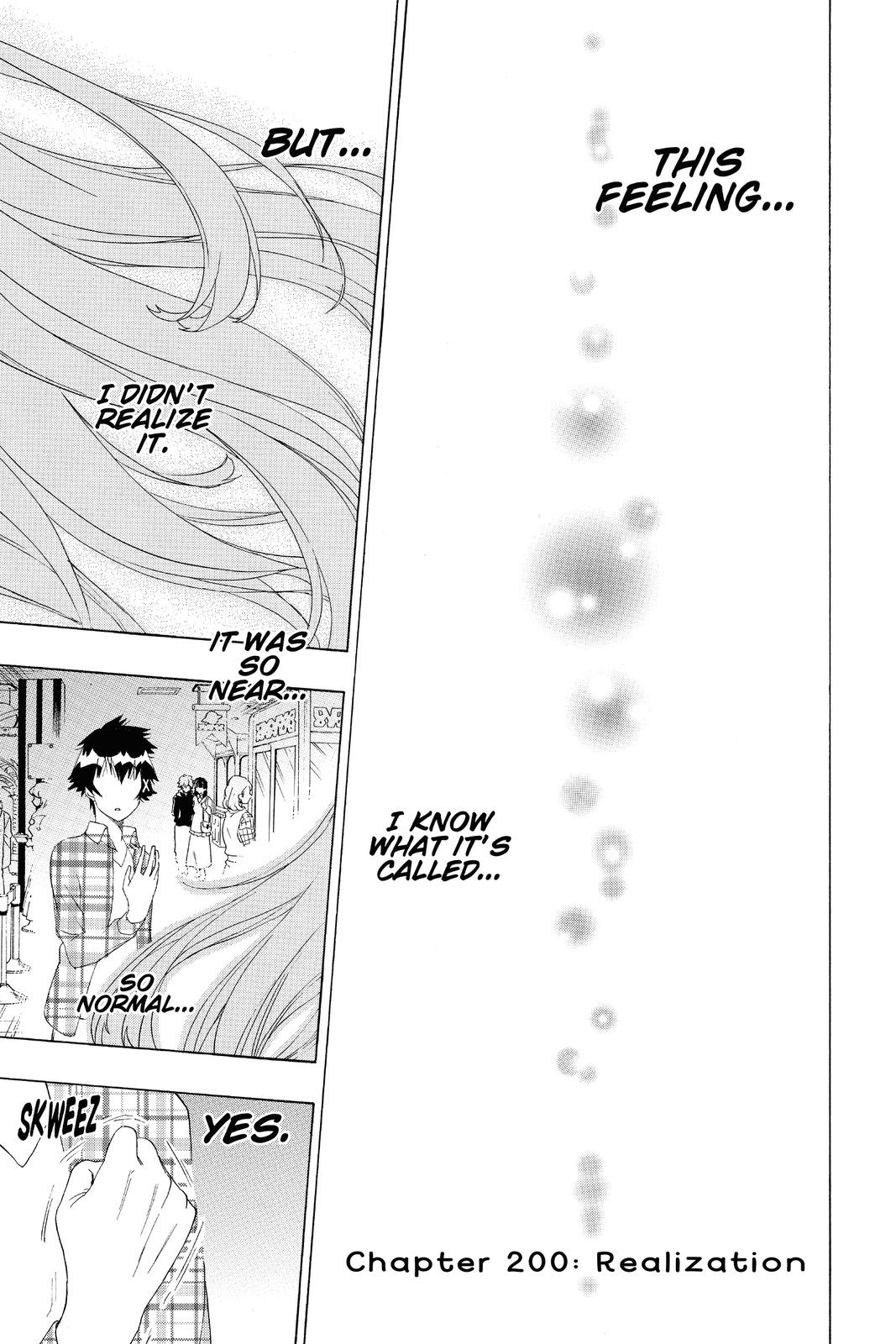 Nisekoi Chapter 200 Page 1