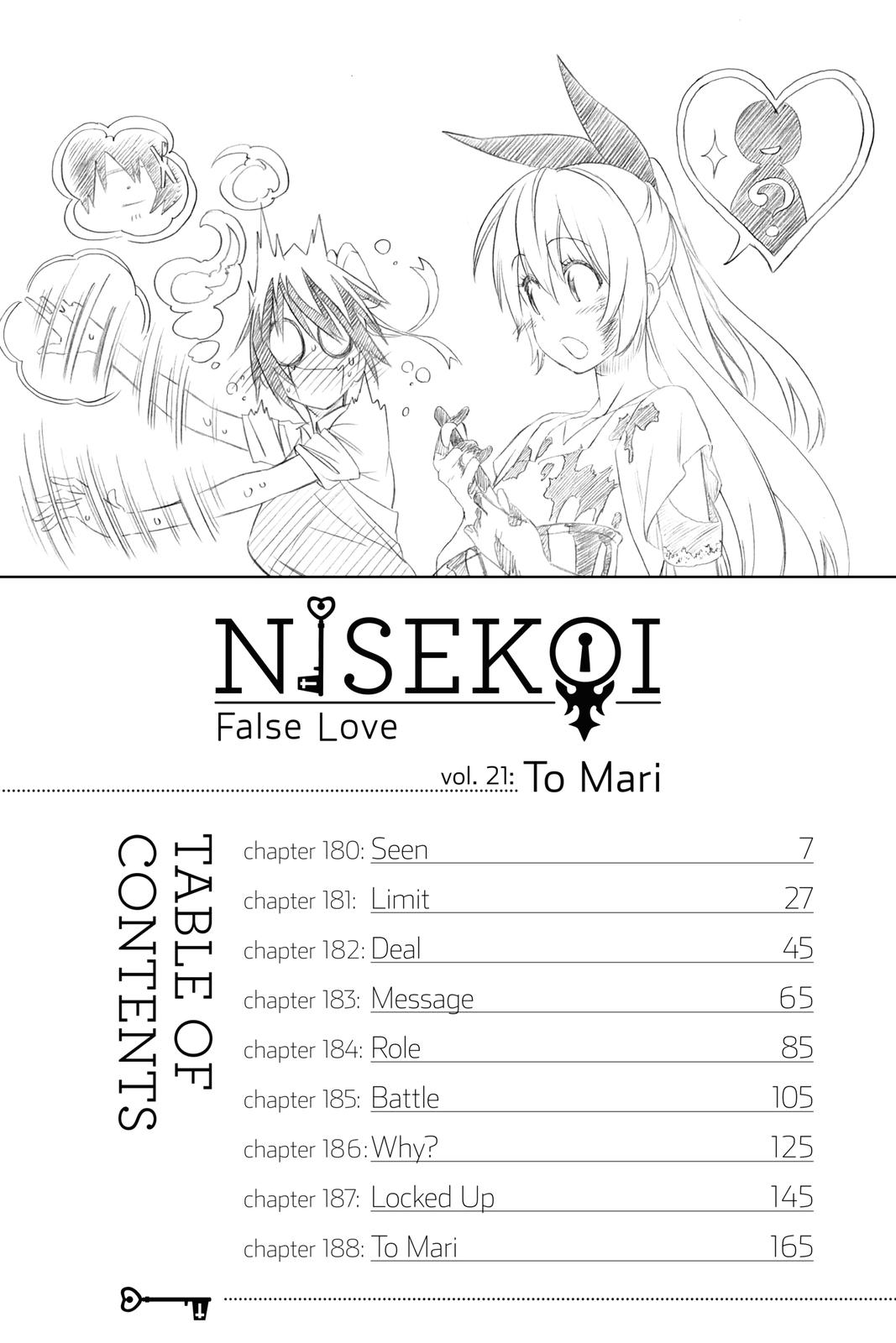 Nisekoi Chapter 180 Page 6
