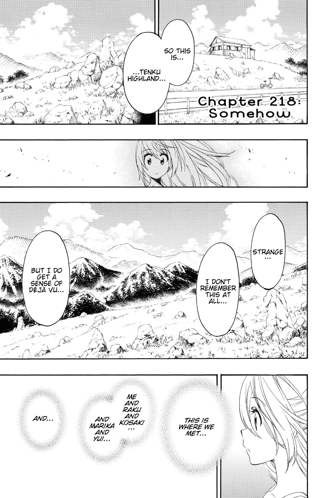 Nisekoi Chapter 218 Page 5