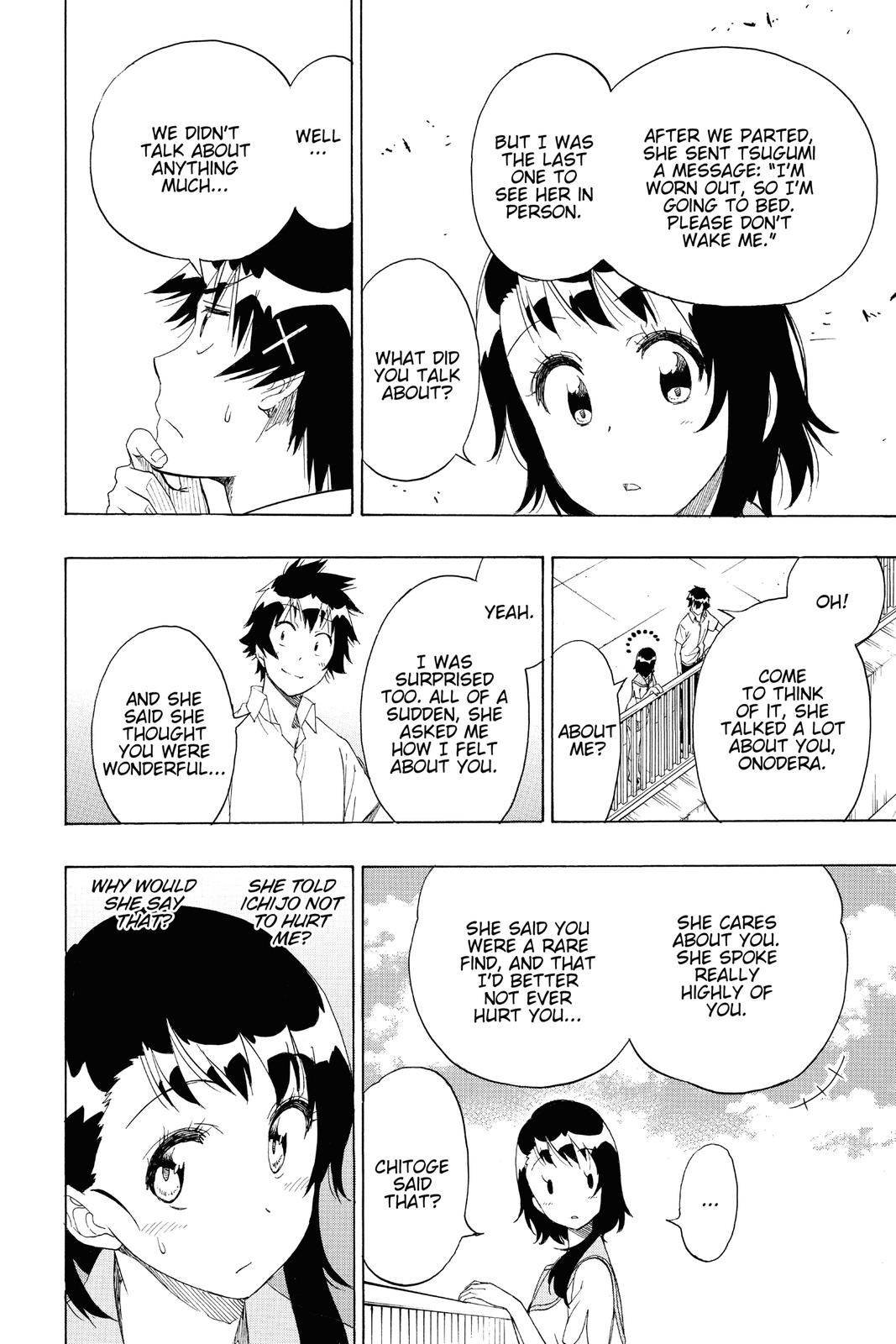 Nisekoi Chapter 214 Page 6