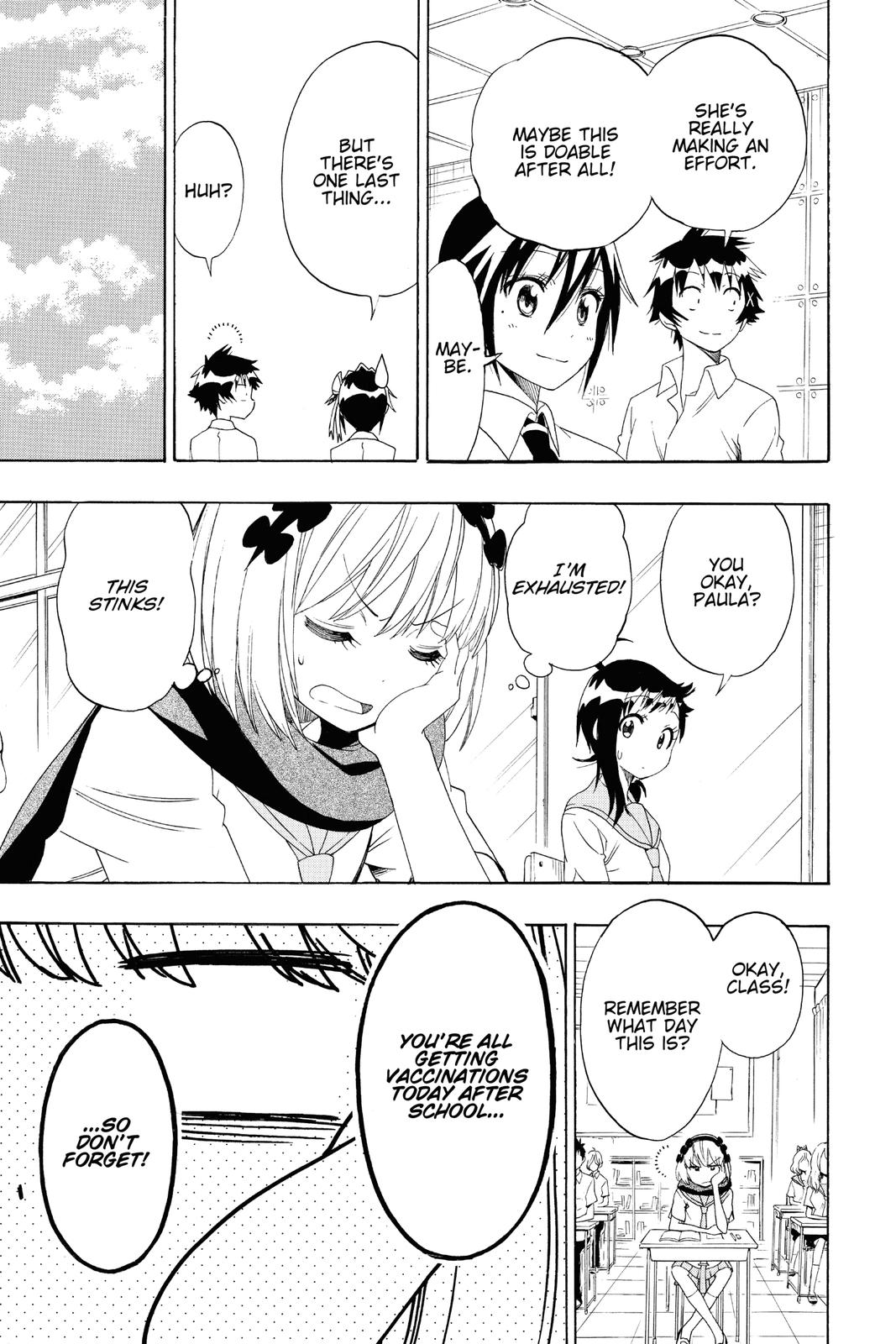 Nisekoi Chapter 103 Page 11