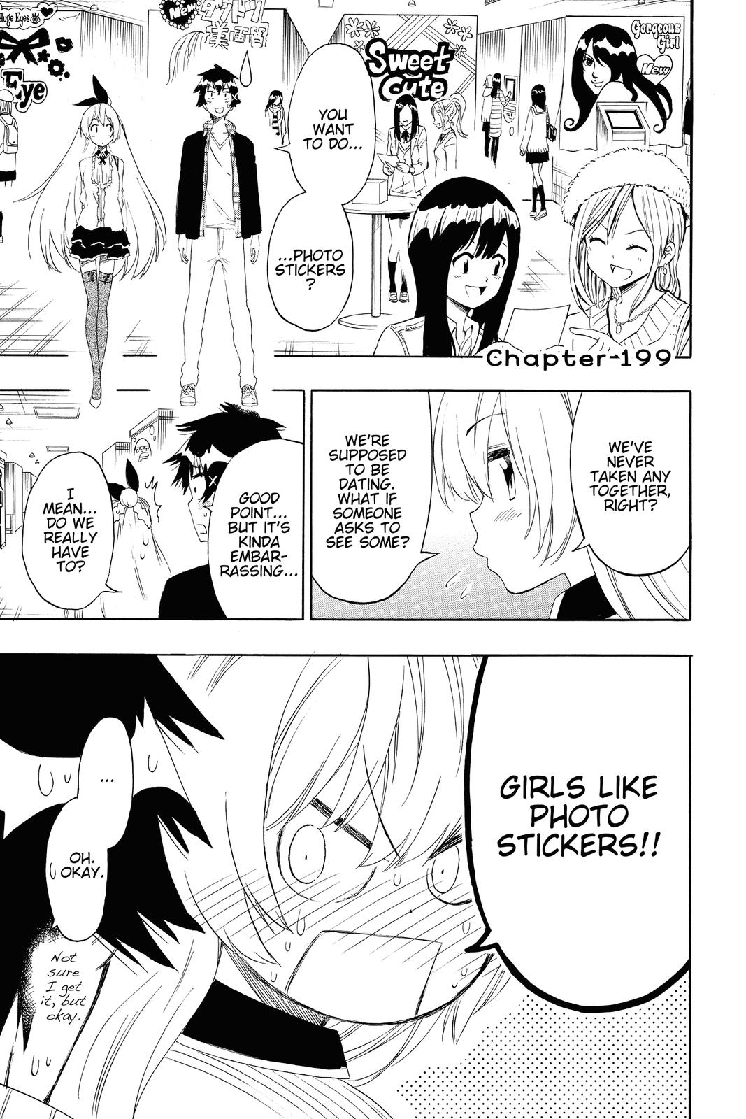 Nisekoi Chapter 199 Page 1