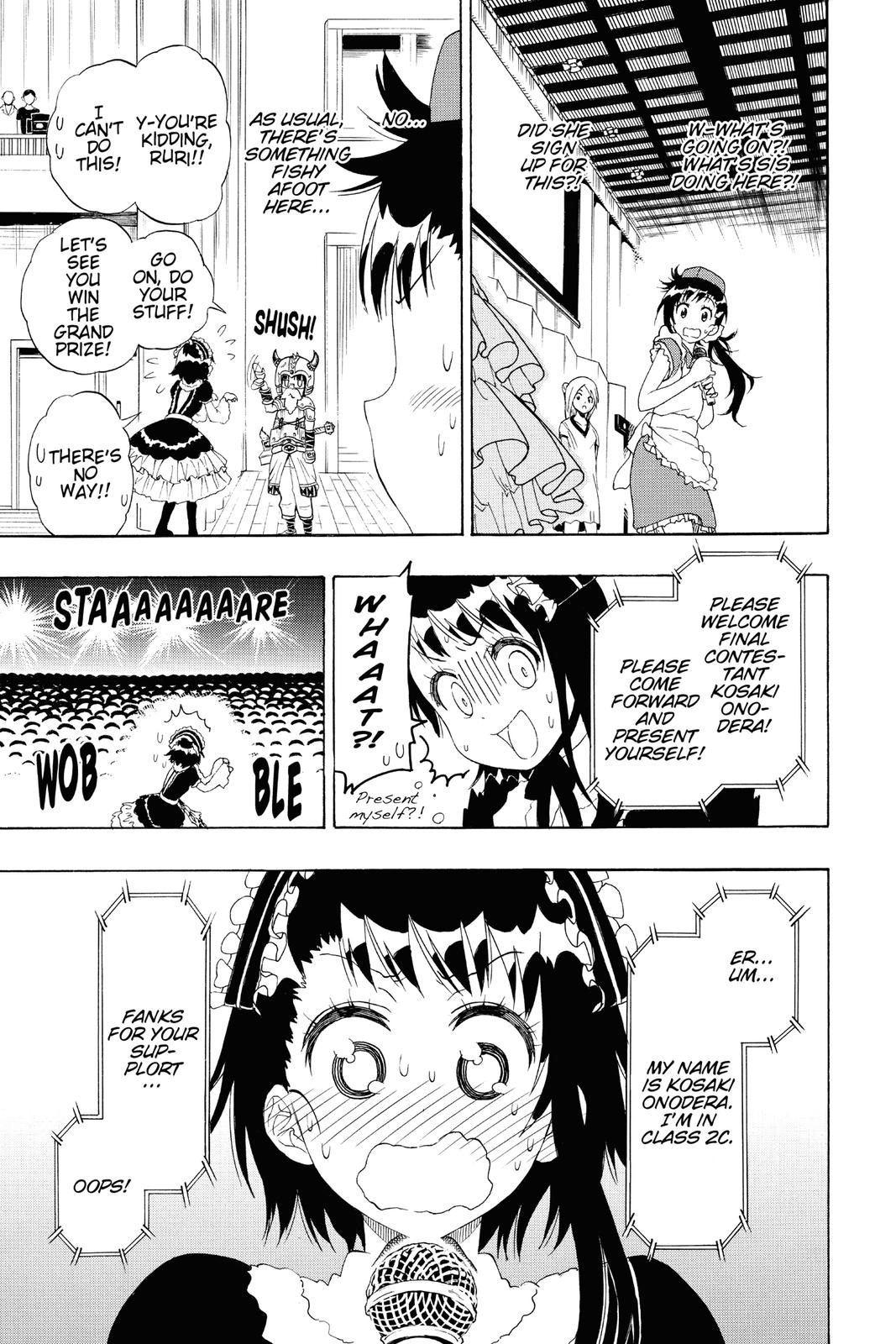 Nisekoi Chapter 133 Page 3