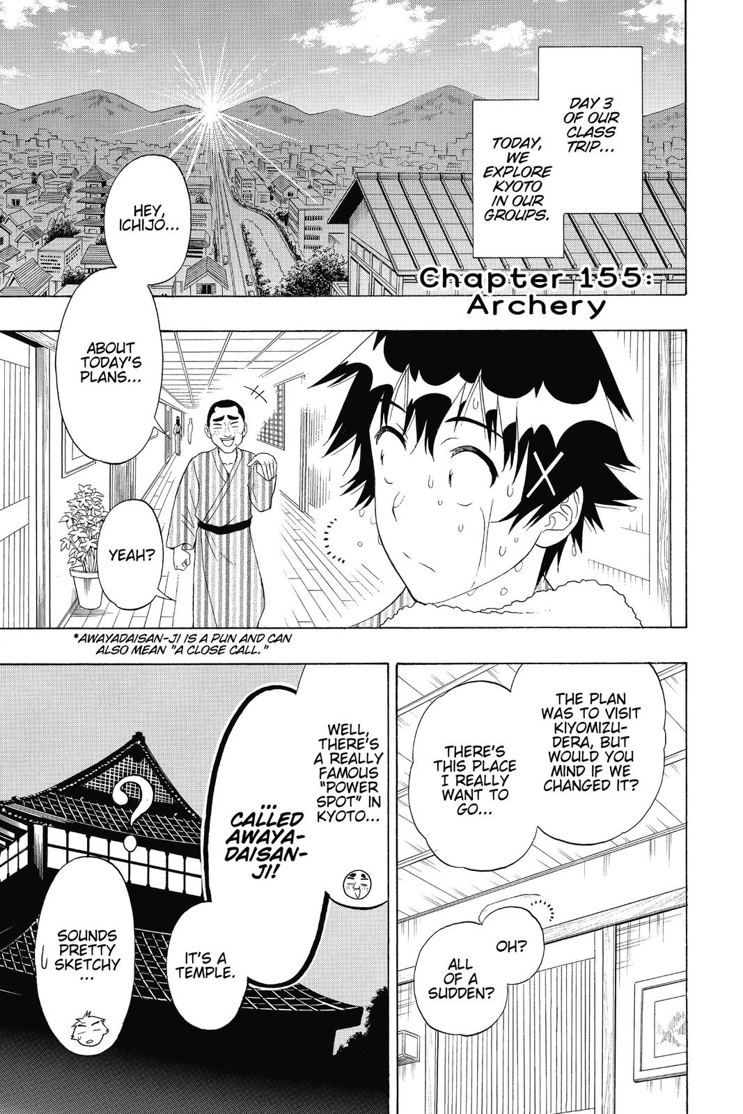 Nisekoi Chapter 155 Page 1