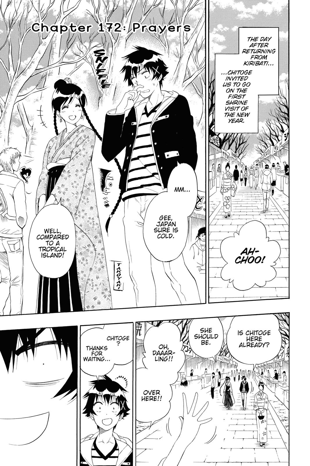 Nisekoi Chapter 172 Page 1