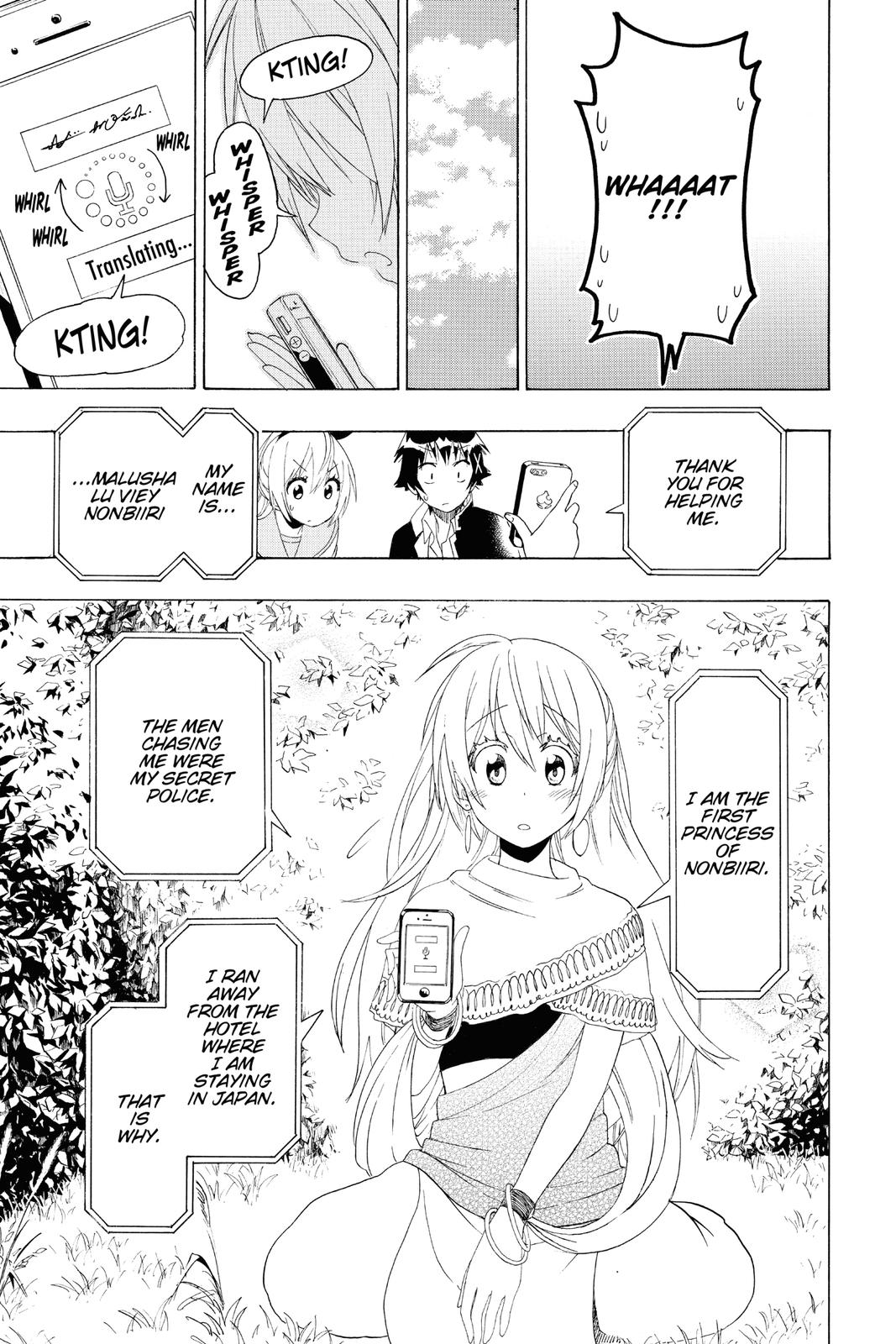 Nisekoi Chapter 136 Page 7