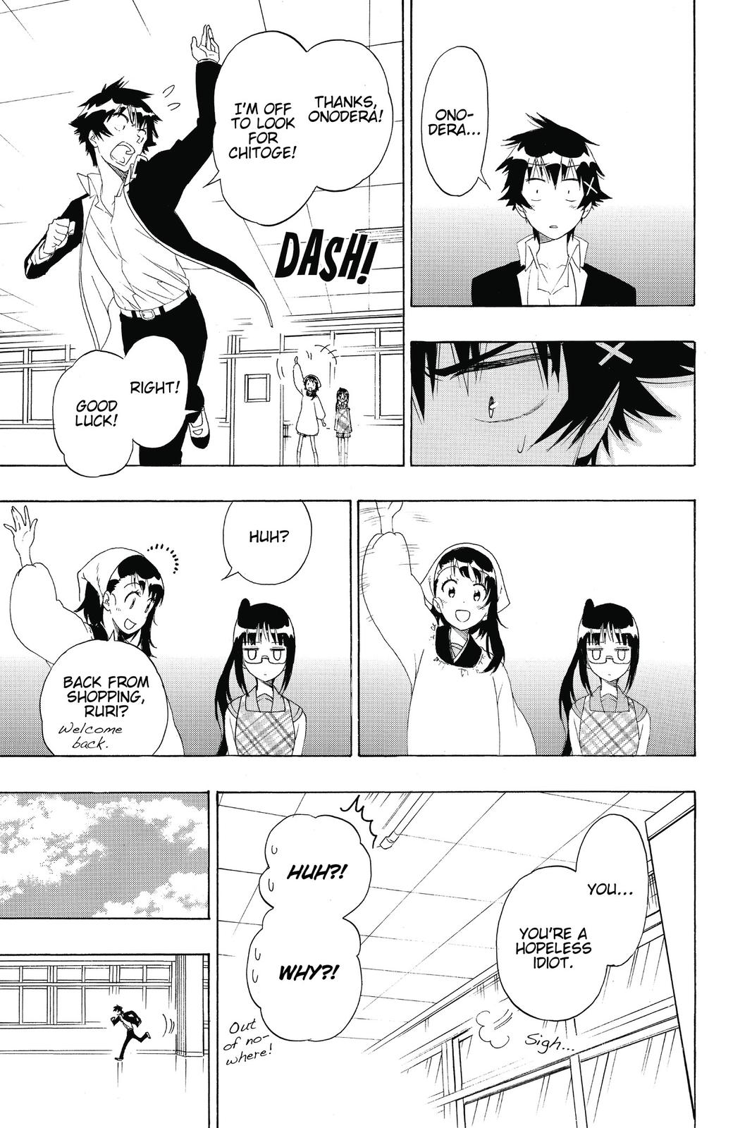 Nisekoi Chapter 159 Page 9
