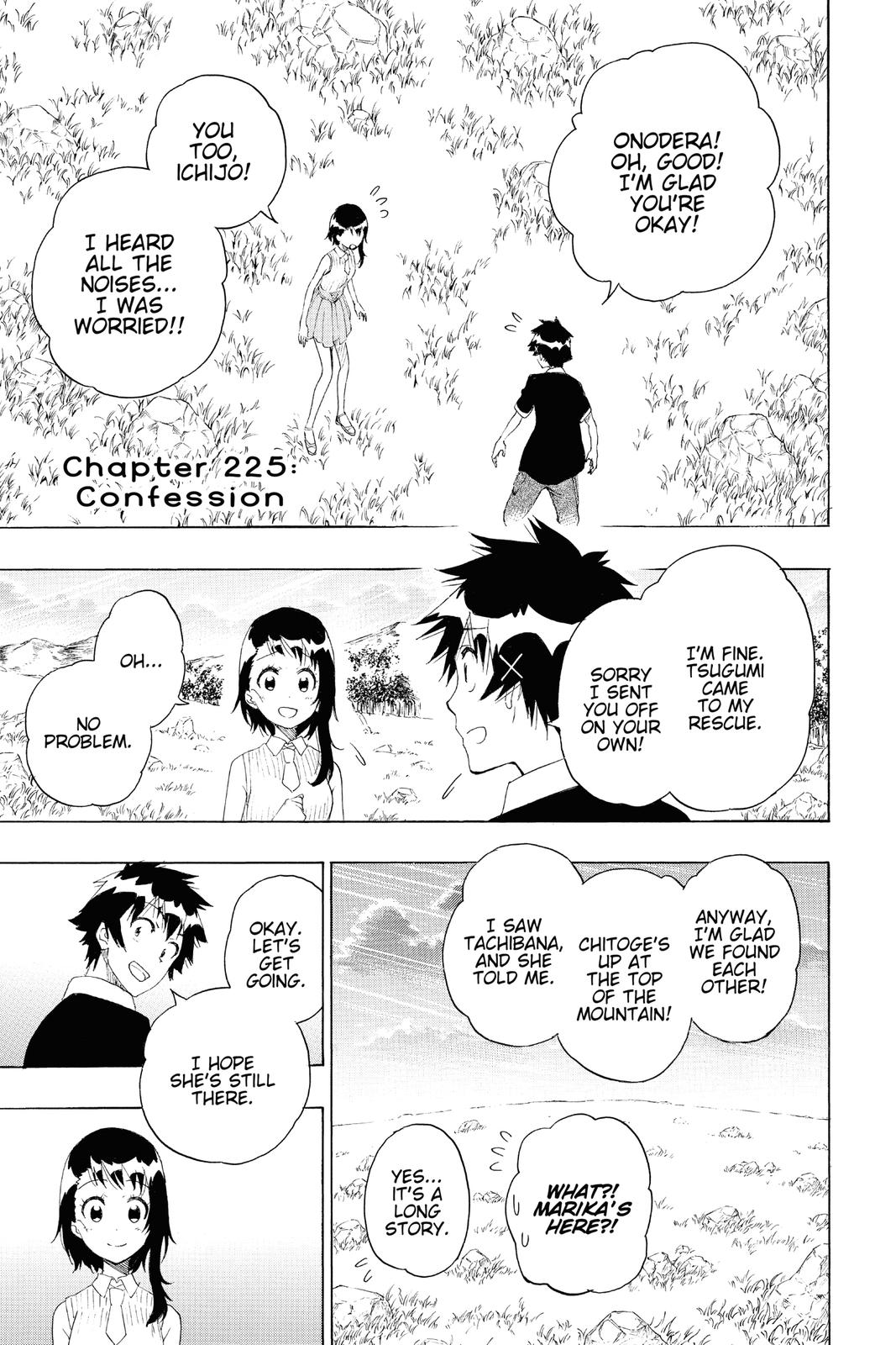 Nisekoi Chapter 225 Page 1