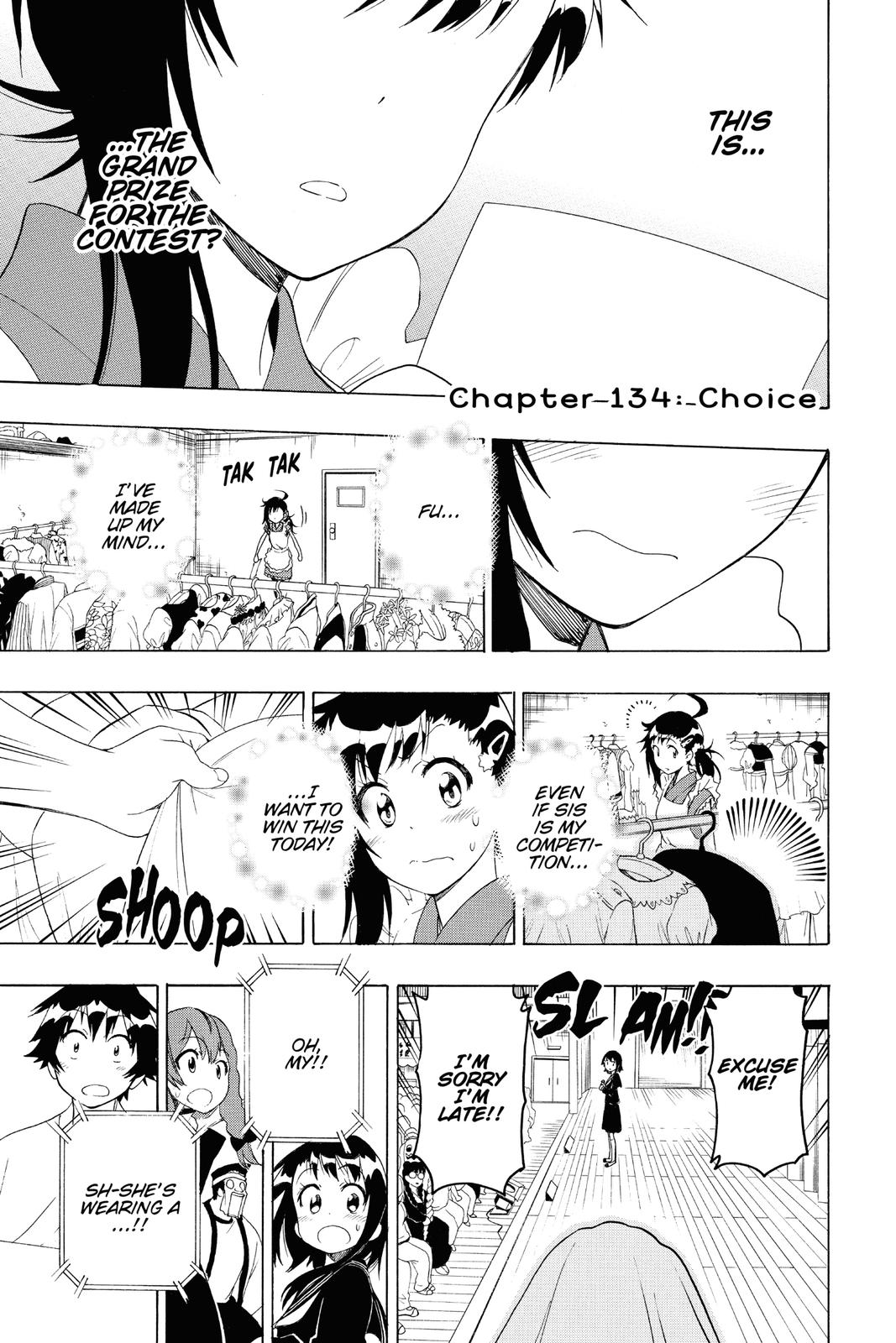 Nisekoi Chapter 134 Page 1