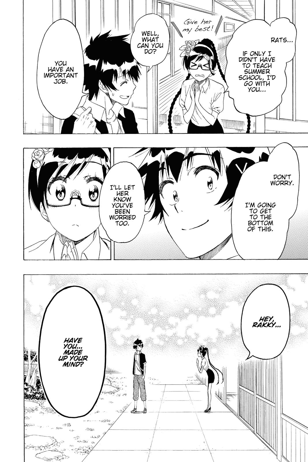 Nisekoi Chapter 218 Page 8