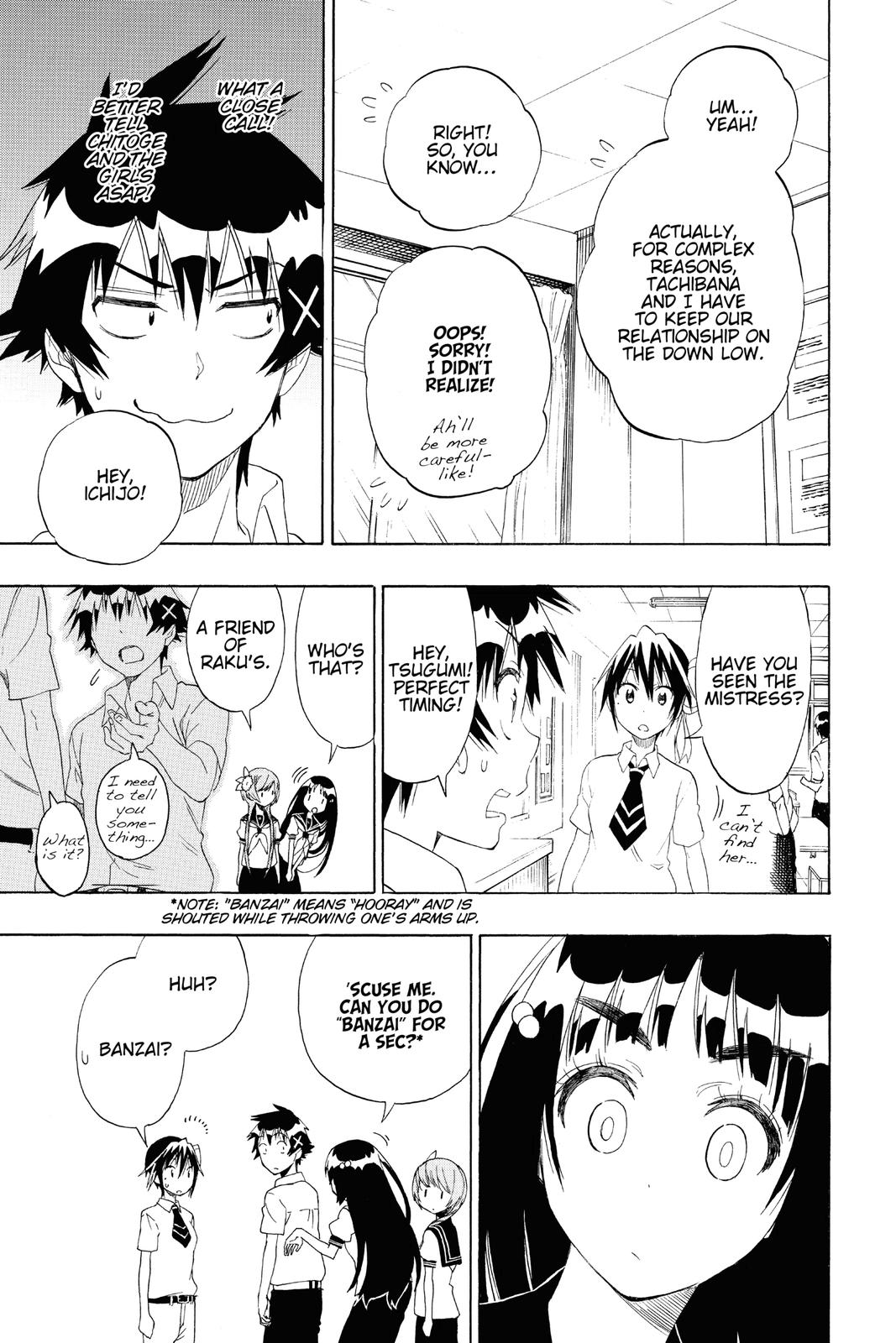 Nisekoi Chapter 96 Page 5