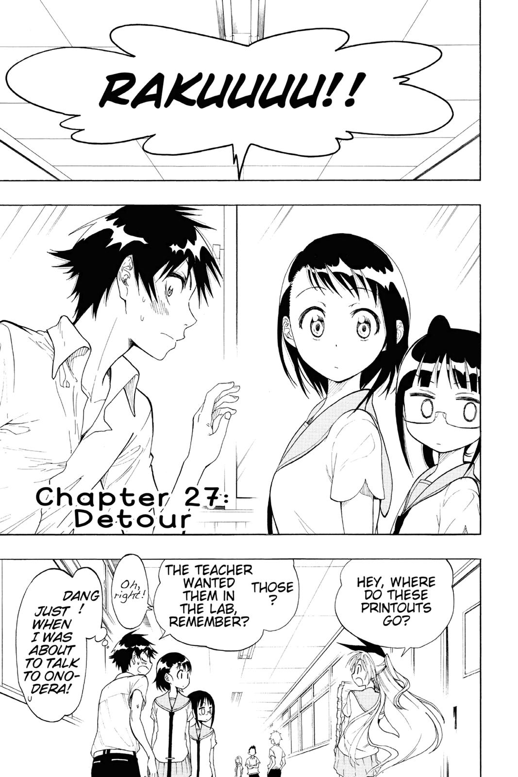 Nisekoi Chapter 27 Page 1