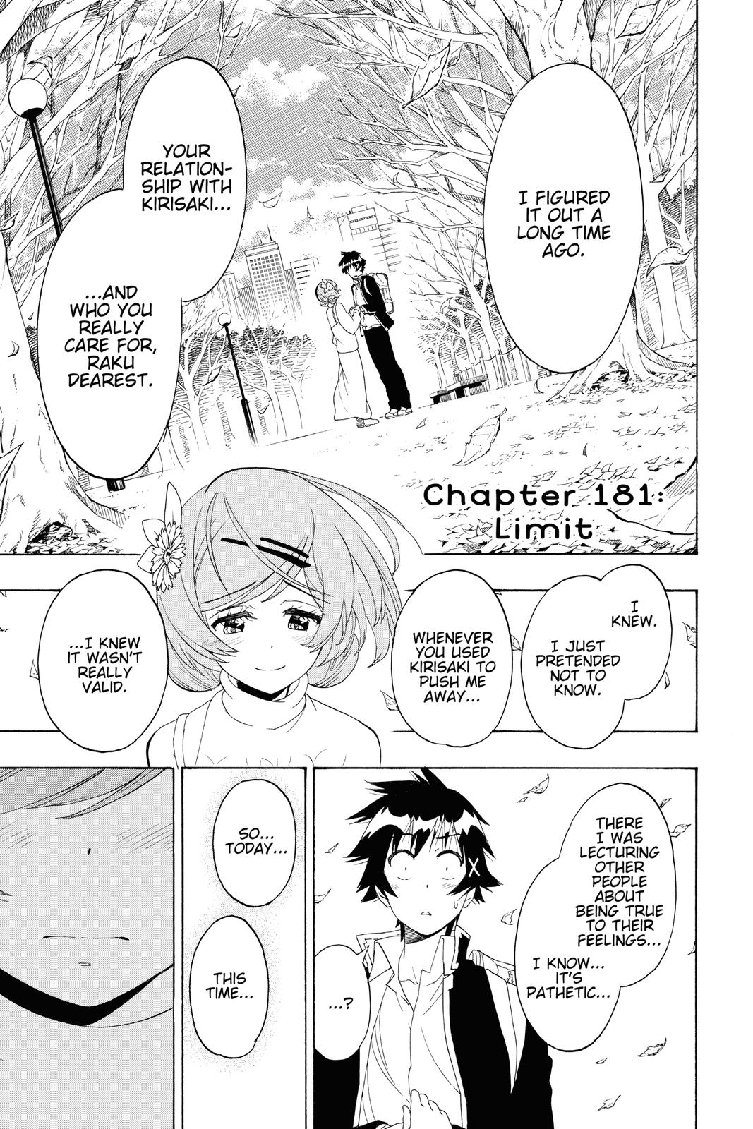 Nisekoi Chapter 181 Page 1