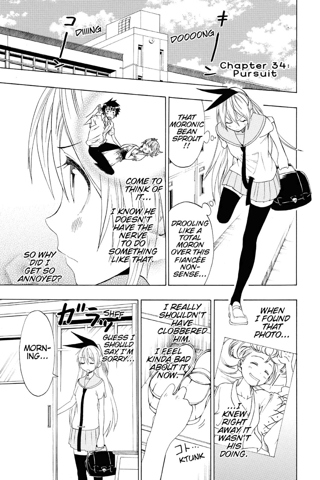 Nisekoi Chapter 34 Page 1