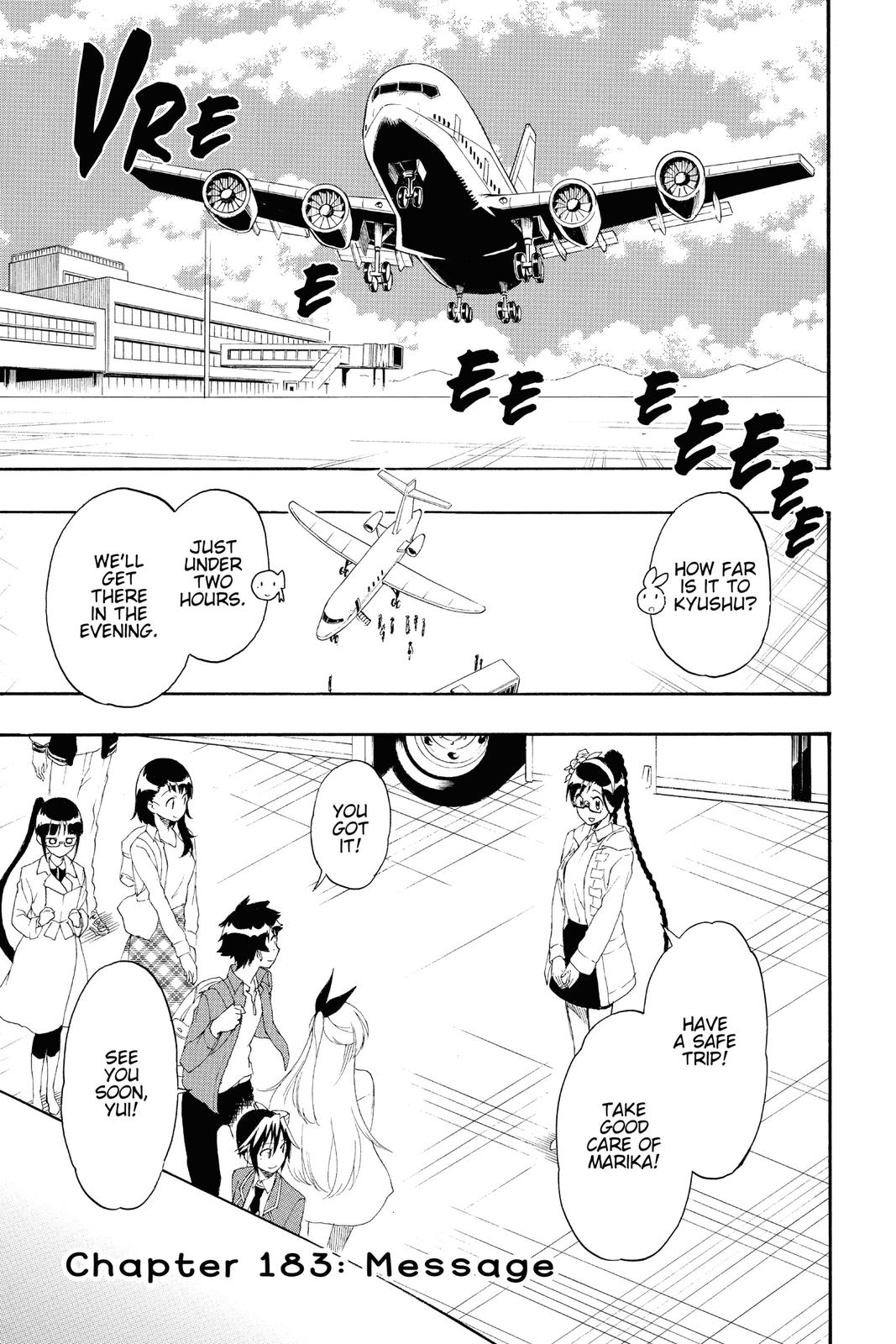 Nisekoi Chapter 183 Page 1