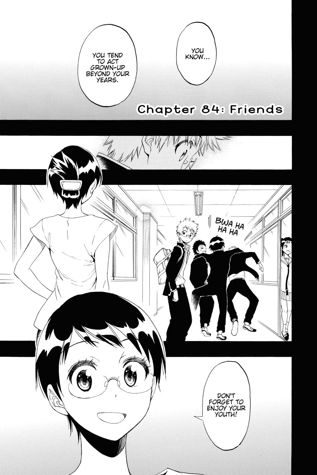 Nisekoi Chapter 84 Page 1