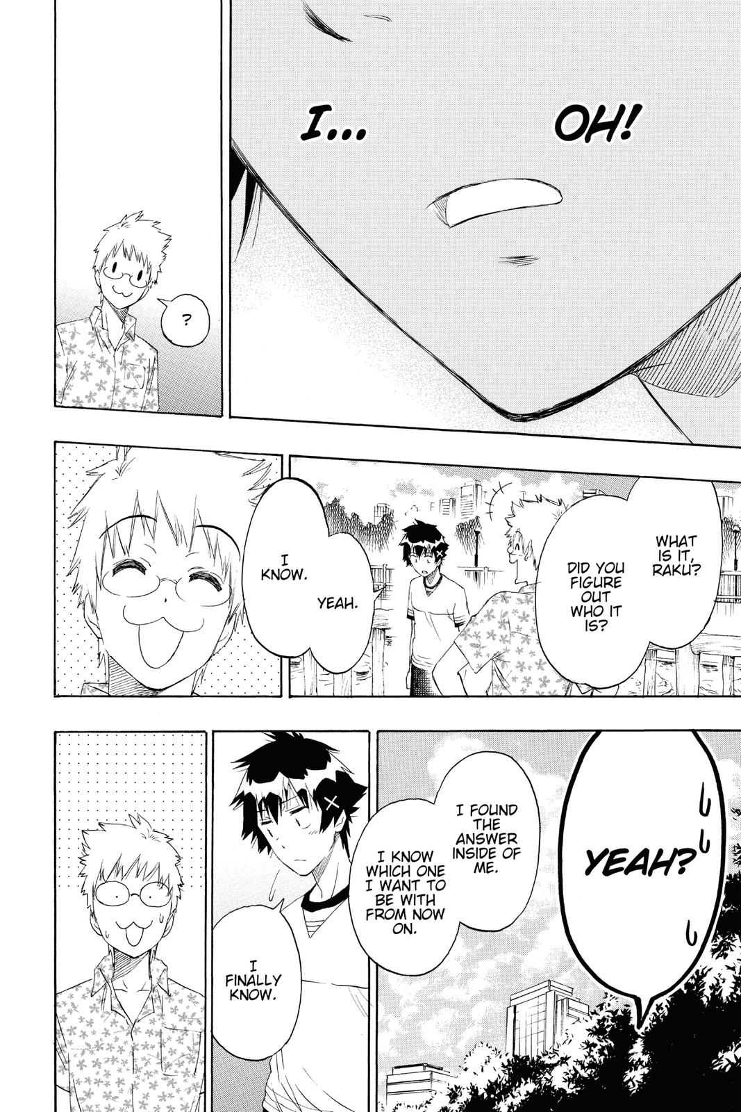 Nisekoi Chapter 217 Page 11