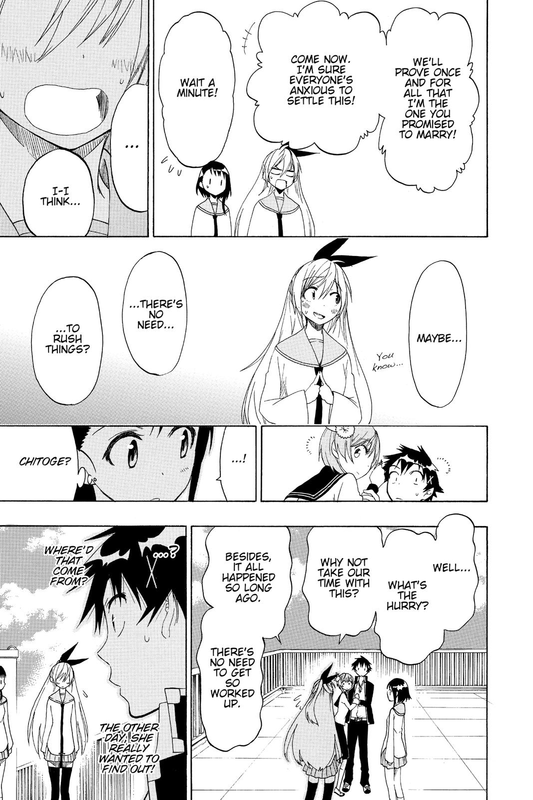 Nisekoi Chapter 51 Page 11