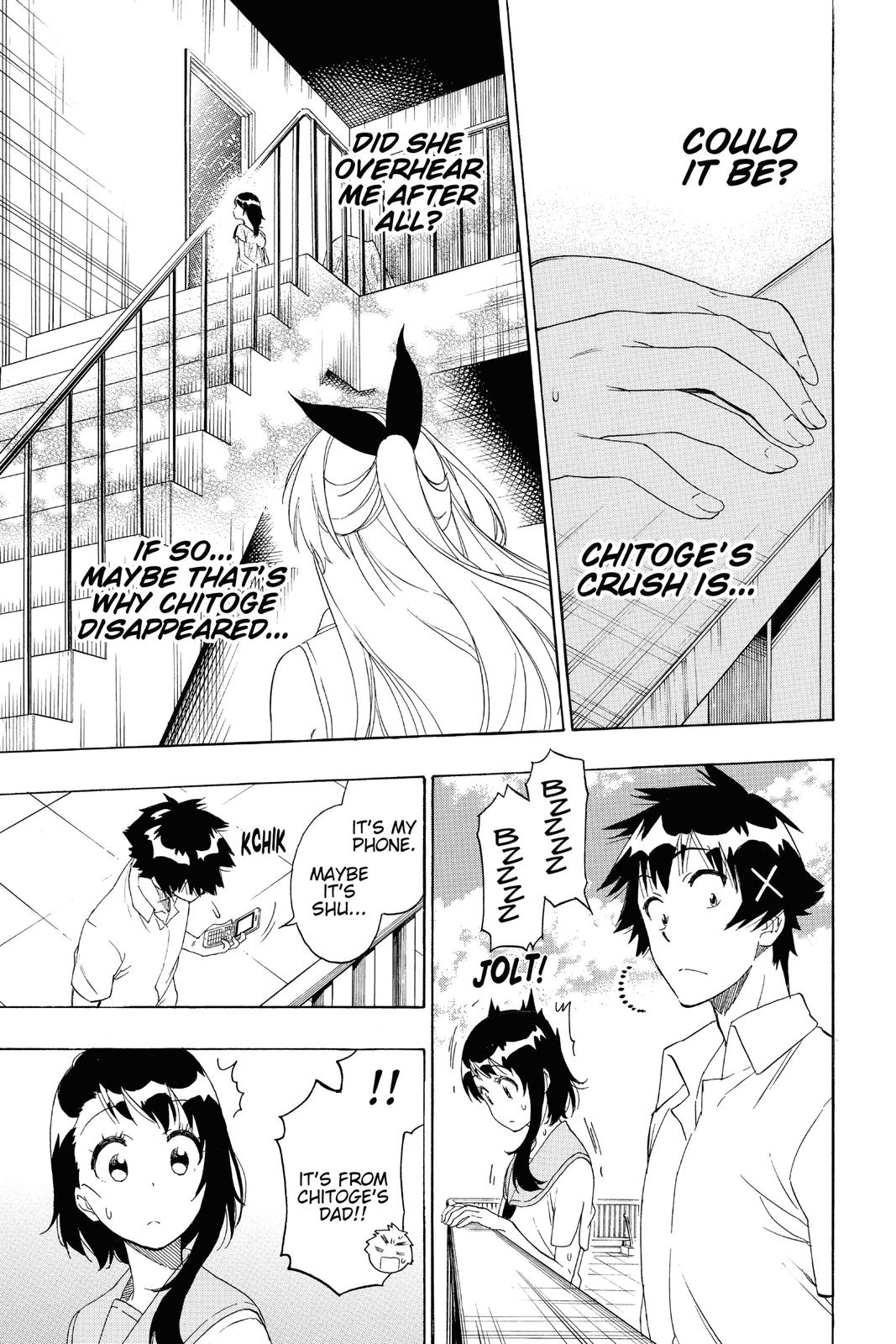 Nisekoi Chapter 214 Page 9
