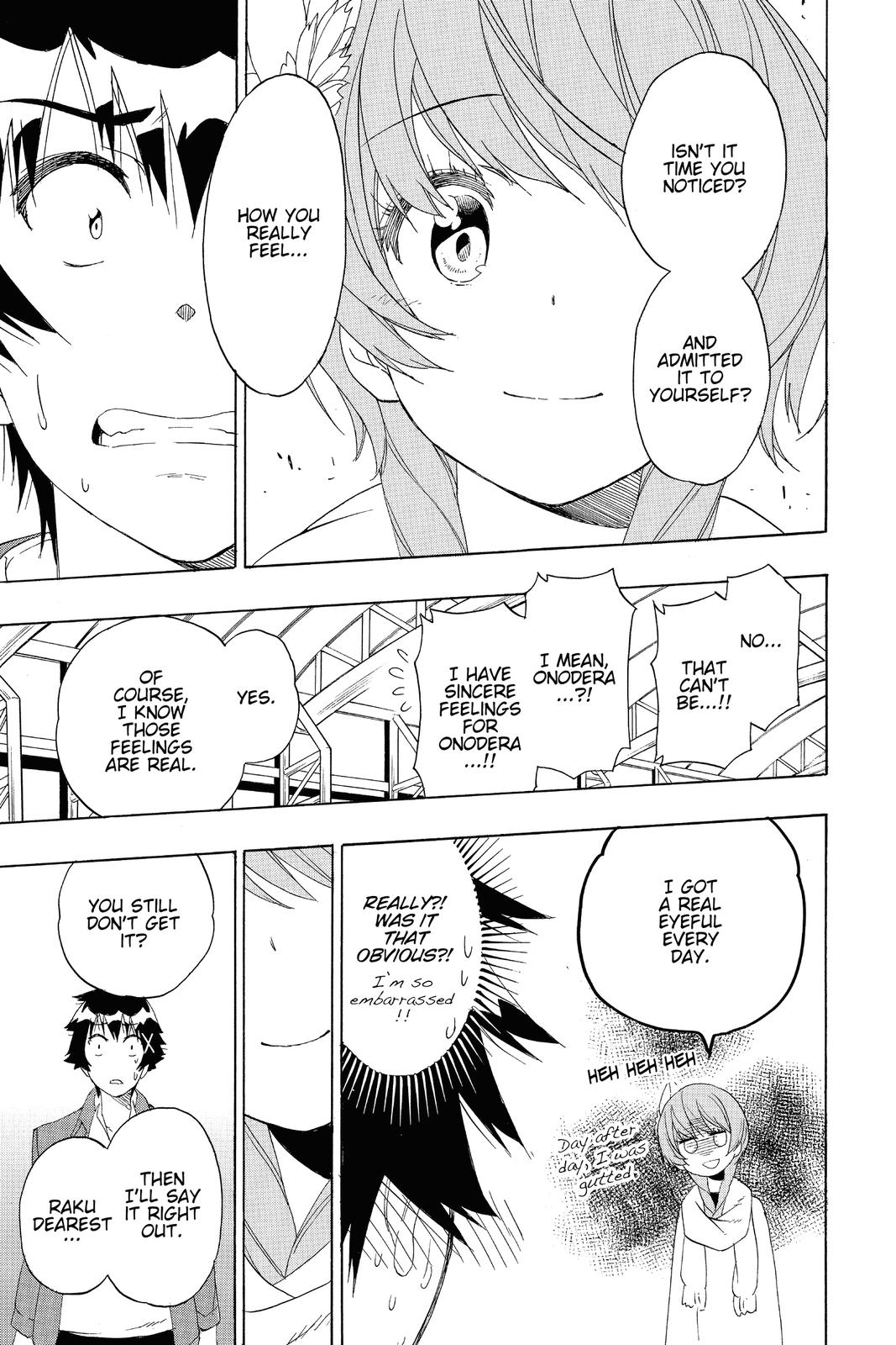 Nisekoi Chapter 195 Page 9