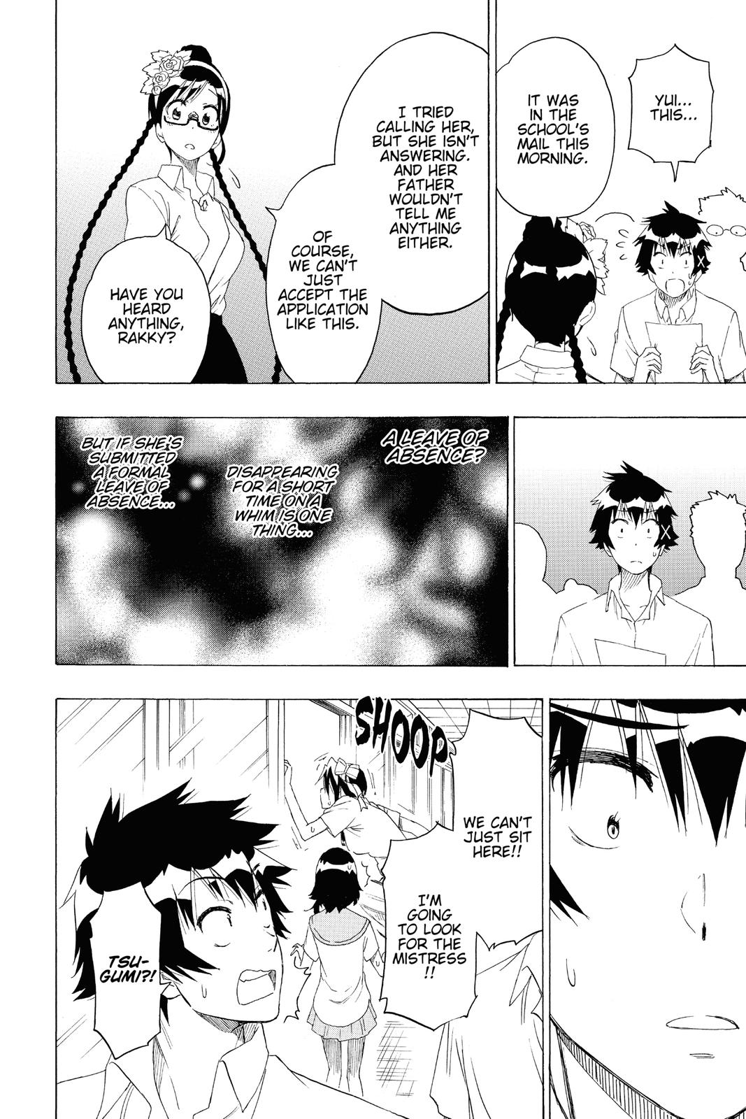Nisekoi Chapter 213 Page 4
