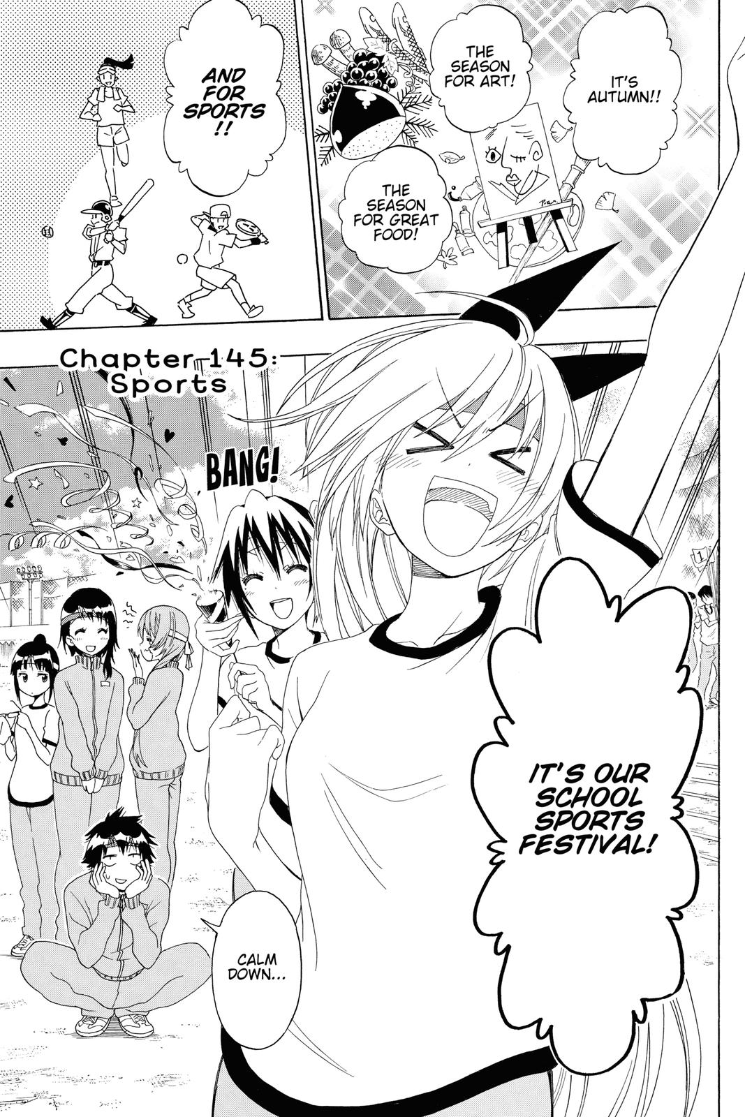 Nisekoi Chapter 145 Page 1